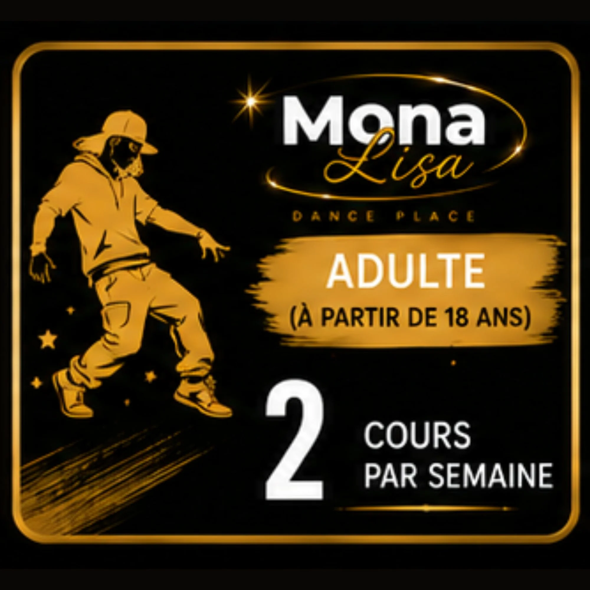 Adultes - 2 cours semaine
