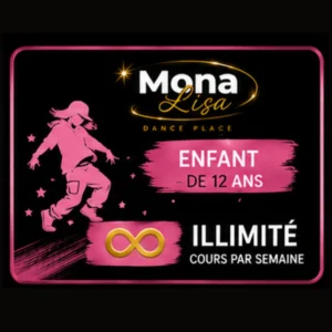 Enfants - de 12ans - 4 cours et + semaine