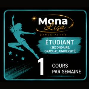 Etudiants - 1 cour semaine