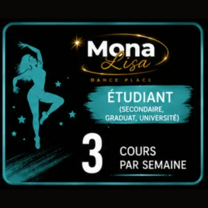 Etudiants - 3 cours semaine